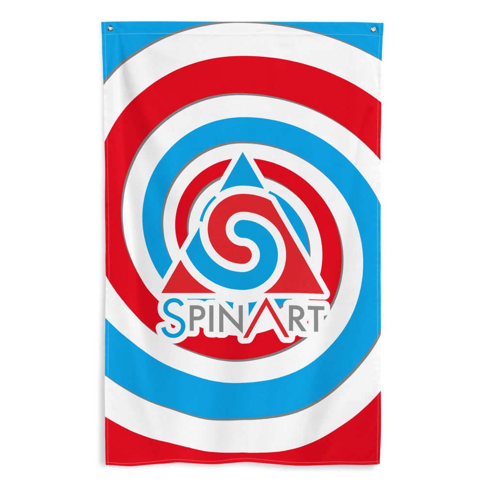 Spinart / Spiral [全面プリント旗]